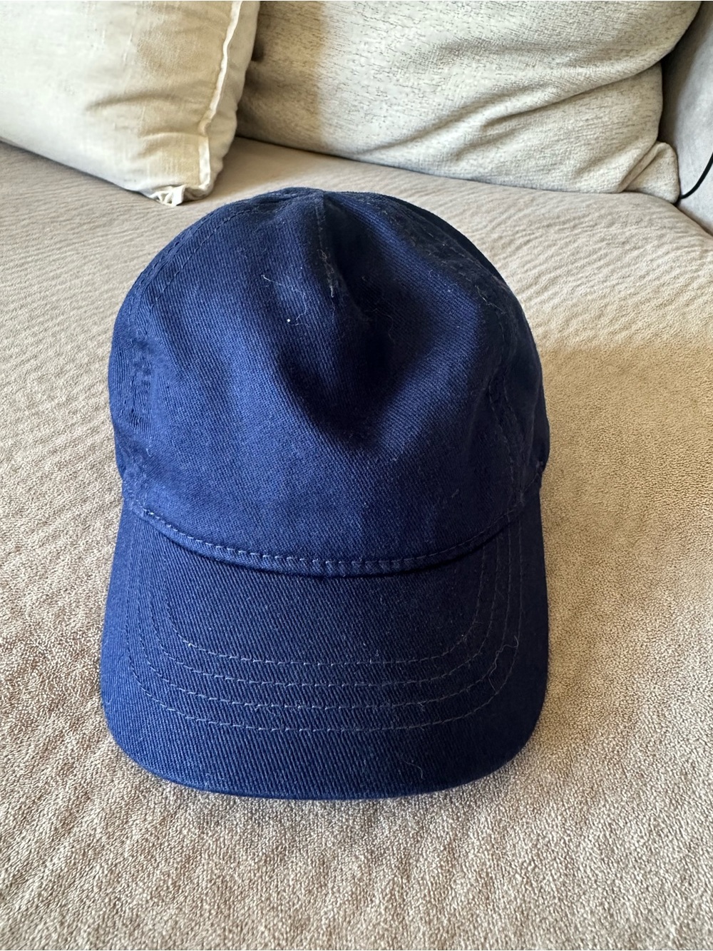 H&M Deep Navy Cotton Baseball Cap